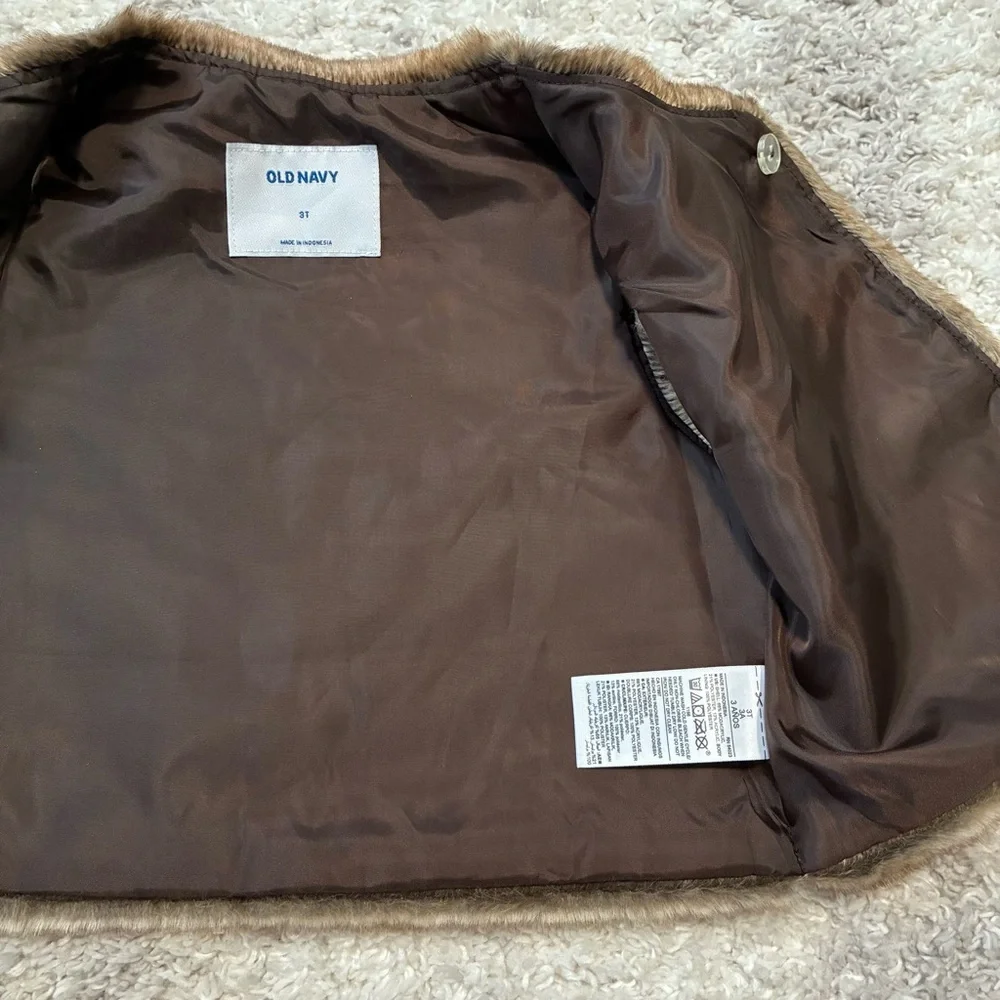 Faux Fur Vest 3T